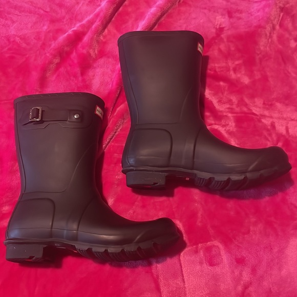 Womens Hunter rain boots-short - Picture 3 of 5